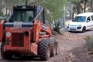 L'Ajuntament d'Almenara millora el camí que porta als depòsits d'aigua 