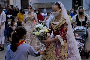 Emotiva ofrena a l'Esperança en el dilluns de Fira d'Onda