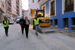 Se inician las obras de remodelación de las calles Benissa y de Fora Se inician las obras de remodelación de las calles Benissa y de Fora
