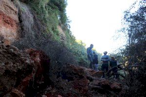 Un estudio analizará la situación y el riesgo de nuevos desprendimientos en toda la cantera del Mijares - (foto 3) Un estudio analizará la situación y el riesgo de nuevos desprendimientos en toda la cantera del Mijares - (foto 3)