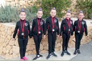 El Club Aceus de Gimnasia Rítmica consigue pleno de medallas en sus competiciones