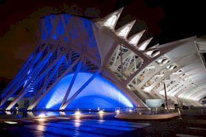 La Ciutat de les Arts i les Ciències se ilumina esta noche de azul por el Día Mundial de la Diabetes La Ciutat de les Arts i les Ciències se ilumina esta noche de azul por el Día Mundial de la Diabetes
