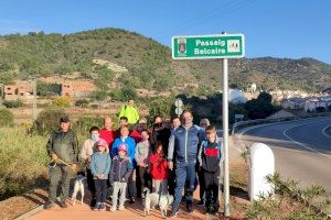 ‘Passeig Belcaire’: así se llama la ruta que une Alfondeguilla y la Vall d’Uixó