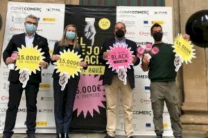 El Ayuntamiento, Confecomerç y Facpyme organizan la campaña 'El Mejor Black, el de Aquí' del pequeño comercio de Alicante con premios en vales de 15.150 euros