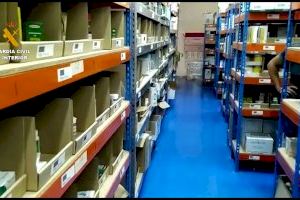 Desmantelan dos distribuidoras valencianas de productos farmacéuticos que vendían fármacos naturales falsos