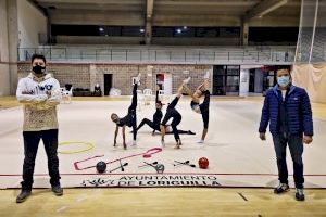 El Ayuntamiento de Loriguilla adquiere un nuevo tapiz y diverso material para el Club de Gimnasia de Loriguilla