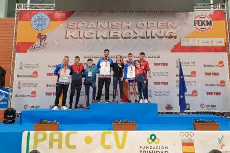 El Club Yoko-kan d'Almussafes aconsegueix set medalles en el Spanish Open de Benidorm