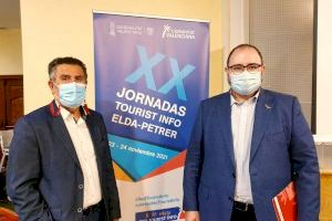 Jesús Sellés clausura las Jornadas Tourist Info celebradas en Elda y Petrer para impulsar la red de oficinas de turismo de la Comunidad