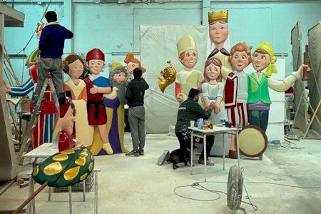 Figures falleres dels rituals de la Festa s'exposaran de manera permanent en la façana del Museu de la Festa d’Algemesí