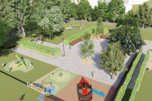 El jardí de la plaça d’Alfredo Candel, en el barri de Mestalla, s’ampliarà en traslladar la zona de gossos a l’avinguda d’Aragó El jardí de la plaça d’Alfredo Candel, en el barri de Mestalla, s’ampliarà en traslladar la zona de gossos a l’avinguda d’Aragó