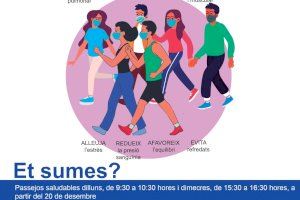 Llombai saca a la ciudadanía a caminar para cuidar la salud
