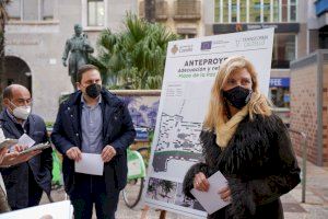 La plaza de la Paz de Castelló proyecta un diseño actual, abierto y sostenible con protagonismo de la cerámica y más peatonal