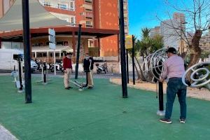 Benidorm «suma» una nueva zona biosaludable en la calle Esperanto