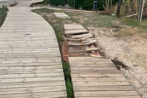 Adverteixen de la falta de manteniment i neteja del nucli marítim de Nules - (foto 9)