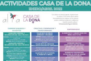 La Casa de la Dona presenta el programa de actividades para el primer trimestre de 2022
