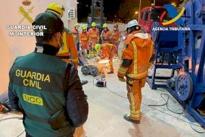 Troben 464 quilos de cocaïna ocults en una trituradora d'11 tones en el Port de València
