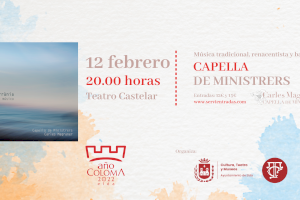 Elda recuperará la música de la época de los Coloma con el concierto que Capella de Ministrers ofrecerá en el Teatro Castelar - (foto 2) Elda recuperará la música de la época de los Coloma con el concierto que Capella de Ministrers ofrecerá en el Teatro Castelar - (foto 2)