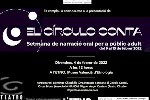 Mites, contes i romanços en la tercera edició de El Círculo Conta, una setmana de narració oral per a públic adult