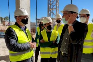 Vicent Marzà visita las obras del CEIP Gasparot y el CEIP Doctor Álvaro Esquerdo de la Vila Joiosa