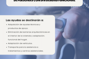 Ja es poden sol·licitar les ajudes personals per a la promoció de l'autonomia de les persones amb diversitat funcional - (foto 2)