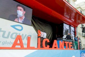 Barcala resalta la promoción internacional que reporta a Alicante la Vuelta Ciclista a la Comunidad