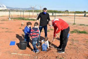 Nules celebra el Dia de l’Arbre amb la plantació d’arbrat en la zona de la Serraleta
