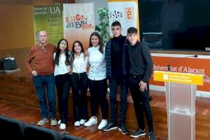 L’IES Enric Valor de Castalla guanyador de la fase local a la UA en la Lliga de Debat de Secundària i Batxillerat de la Xarxa Vives