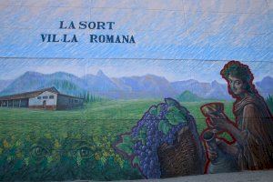 La vil·la romana de la Sort de Ròtova estrena un mural de 336 m2 de Toni Espinar - (foto 3)