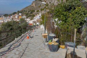 Cullera rehabilita els tres quilòmetres de la pujada al Castell