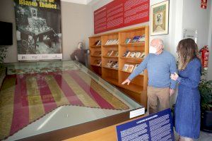 València rep un lot de 24 obres de Blasco Ibáñez enquadernades per l'artista que va teixir la Senyera de l'escriptor