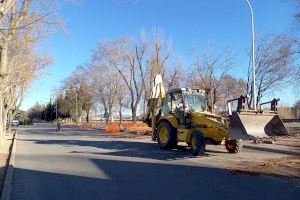 Se inicia la ampliación del paseo peatonal del río en Utiel