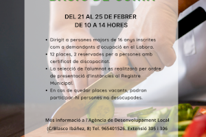 Dos cursos nous de cuina per a persones desocupades - (foto 3)