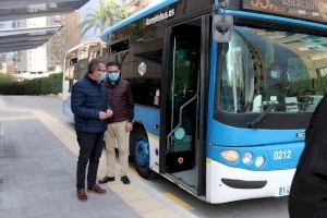 Benidorm mejora la accesibilidad y movilidad en La Cala con una nueva dársena accesible para el transporte público