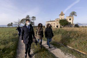 Visita als treballs del Taller d’Ocupació “Torre dels Pares”