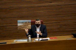Mayor en las Corts: «Los temporales les han costado un millón de euros a Cullera»