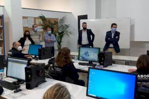 L’alumnat del taller d’ocupació ‘Forma’t Alcoi II’ completaran la seua formació treballant a l’Ajuntament