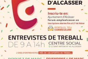 Abiertas las inscripciones para conseguir una entrevista de trabajo en la VI edición del Foro de empleo Emplealcàsser