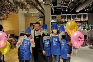 Un taller de cuina amb estrela Michelin: 16 minichefs de Down València i Castelló aprenen amb cinc grans xefs de València - (foto 8)