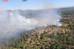 Controlat l'incendi d'Olocau a les portes de la Serra Calderona - (foto 3) Controlat l'incendi d'Olocau a les portes de la Serra Calderona - (foto 3)