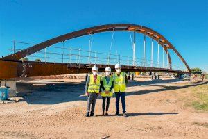 La Vía Xurra ya tiene su puente sobre el Carraixet - (foto 2) La Vía Xurra ya tiene su puente sobre el Carraixet - (foto 2)