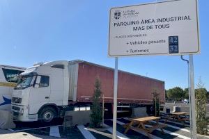 La Pobla de Vallbona finalitza la construcció de l’aparcament de camions del Mas de Tous