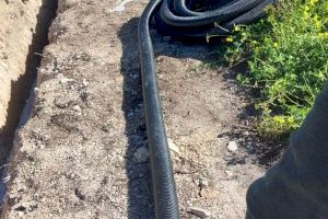 Benitatxell instal•la una nova canonada soterrada a la urbanització Los Molinos per reconduir les aigües residuals depurades a l’aqüífer - (foto 3)