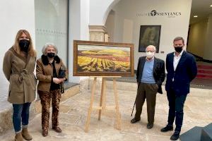 Rafael Daroca cedeix una de les seues obres al museu de Xàtiva Rafael Daroca cedeix una de les seues obres al museu de Xàtiva