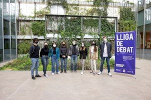 Alumnat de set instituts d’educació secundària competeixen en la Lliga de Debat de l’UJI - (foto 4)