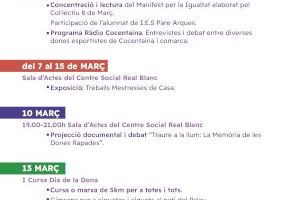 Varietat i qualitat en les activitats per a celebrar el 8 de març a Cocentaina - (foto 2)