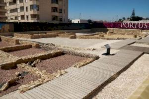 Compromís per Santa Pola pide un plan de apertura para el museo al aire libre del Portus Ilicitanus