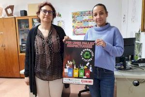 El Ayuntamiento de Sueca participa en una campaña para fomentar el reciclado de envases de vidrio durante las Fallas