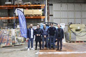 Benlloch clausura la Cobot Week, la semana de robótica colaborativa de Robottions, Premio Globalis Vila-real Innpulso