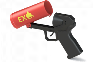 La Policía Local de Godella, equipada con el nuevo dispositivo portátil de extinción de incendios EXO2