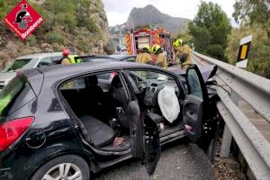 Un grave accidente en Altea deja cinco personas heridas y varias atrapadas